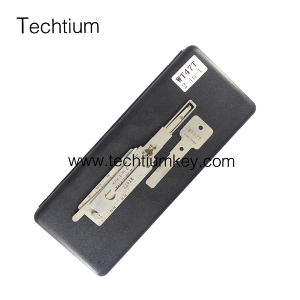 WT47T SAAB Original Lishi 2 in 1 lock pick and decoder